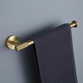 Rea Modern, kúpeľňový vešiak na uterák 26,5cm, 6610a, zlatá matná, REA-98015