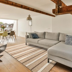 Dywany Łuszczów, Kusový koberec Spark 0686A beige/cream, 140x190, béžová, chodba / predsieň