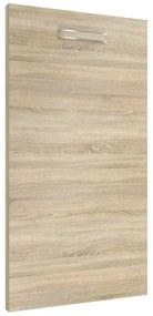 Panel na umývačku Belini zakrytý 45 cm dub sonoma  TOR PZ45/1/WT/DS/0/F