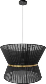 Toolight Toolight, stropné svietidlo 1xE27 APP1503-1CP, čierna-zlatá, OSW-03697