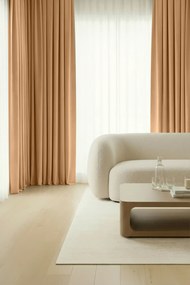 Velúrový záves SOFT VELVET horčicový 140x250 cm