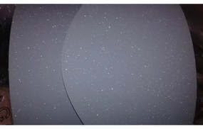 Luster na lanku SFERA 1xE27/60W/230V pr. 50 cm šedá/zlatá