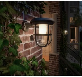 Philips-LED Solárne nástenné svietidlo so senzorom RADII LED/1,3W/3,7V 3000K IP44