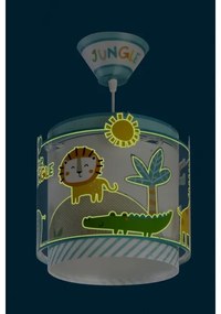 Dalber D-76112 - Detský luster MY LITTLE JUNGLE 1xE27/15W/230V