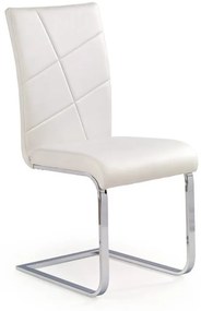 Halmar Jedálenská stolička K108, biela