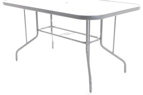 Záhradná stolová zostava Kano - 6 miest, sivá