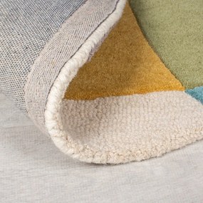 Ručne tkaný vlnený okrúhly koberec ø 160 cm Glow Multi – Flair Rugs