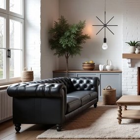 Toolight Toolight, závesné svietidlo Geometric/Hviezda, 1xE27, LE-02, čierna, OSW-00701