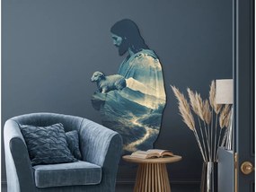 drevko |  Obraz na stenu Pod ochranou Pastiera  80 x 405 cm