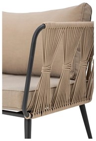 Béžová záhradná pohovka Pavone – Bloomingville