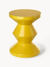 Okrúhly pomocný stolík Zig Zag