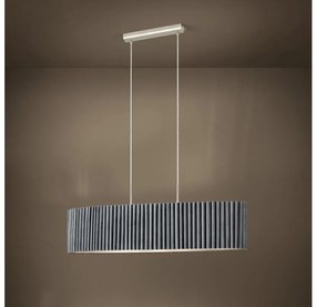 Eglo 39773 - Luster na lanku TAMARESCO 2xE27/40W/230V šedá