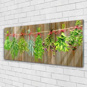 Obraz plexi Sušené byliny listy príroda 125x50 cm