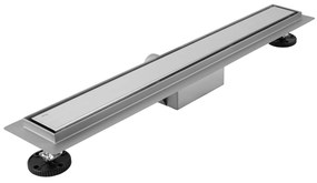Rea Neox, odtokový sprchový žľab 50 cm, brúsená oceľ, REA-G2500