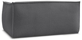 Tmavosivá pohovka z textílie buklé 170 cm Giorgia – Bobochic Paris