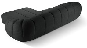 Čierna rohová pohovka (pravý roh) Diana – Micadoni