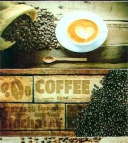 Protišmykový behúň COFFEE 2 HD