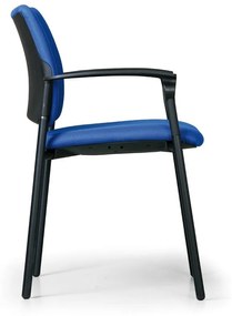 Antares Konferenčná stolička ROCKET s podpierkami rúk, modrá