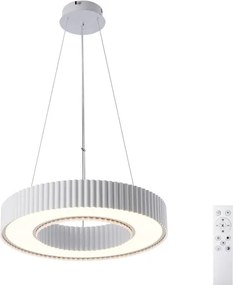 Brilagi - LED stlmiteľný luster LUMIX LED/48W/230V 3000-6000K biela pr. 50 cm + diaľkové ovládanie