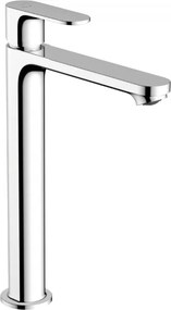 Hansgrohe Rebris S, vysoká umývadlová batéria 240 s odtokovou súpravou s tiahlom, CoolStart, EcoSmart, chrómová, HAN-72590000
