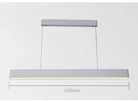 Immax NEO 07157-W120X-LED RGB+CCT Stmievateľný luster MILANO LED/40W/230V Tuya