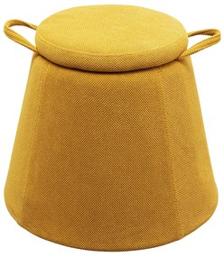 Thimble Storage taburetka žltá Ø51 cm