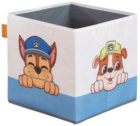 Látkové detské organizéry na hračky v súprava 2 ks 27x27x27 cm Paw Patrol – Roba