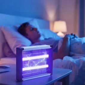 Brilagi - LED UV elektrický lapač hmyzu 2xLED/5W/230V 70 m2