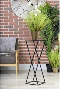 STOJAN NA KVETINÁČ LOFT5 70X24X24 CM ČIERNA