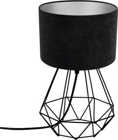 Stolná lampa Mediolan, 1x textilné tienidlo (výber z 10 farieb), (výber z 4 farieb konštrukcie), ch