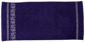 Bambusový uterák BAMBOO 50x90 cm fialový, 70% bambusové vlákno | 30% bavlna
