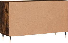 Multidom Komoda, tmavý dub 100x36x60 cm, kompozitné drevo