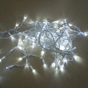 Vianočné svetielka LED záclona FLASH studená biela 1000 LED