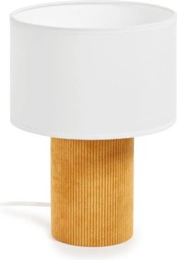 Detská lampička v horčicovej farbe/biela Bianella – Kave Home