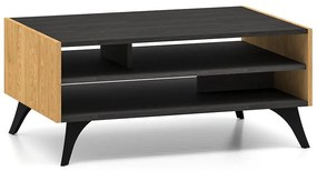 Konferenčný stolík Toscania 07 Dub Dune/jaseň čierny