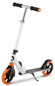 Lionelo - Detská kolobežka LUCA biela/oranžová