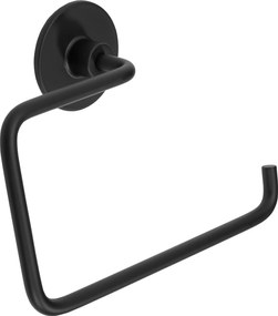 Tutumi Rea, držiak na toaletný papier 3M 322204, čierna matná, REA-77033