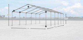 Bestent Skladová hala/ garáž 3x10x2m Comfort PE 240g