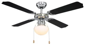 Globo 0309CSW - Stropný ventilátor CHAMPION 1xE27/60W/230V GL5070
