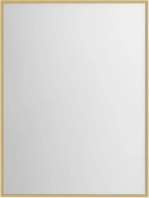 Sapho Sapho, NOTION SLIM zrkadlo v ráme, 60x80cm, zlatá matná, NT860G