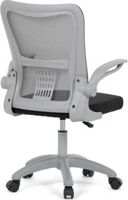 Detská otočná stolička sivá KA-K2008 GREY