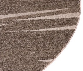 Koberec SARI 3436A 3UX tmavobéžový kruh