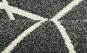 Oriental Weavers, Kusový koberec Portland 2605/RT4Z, 80x140, šedá, chodba / predsieň