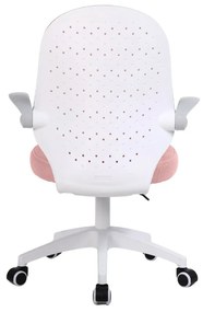 Detská otočná stolička Neoseat JUNI 012 — látka, ružová