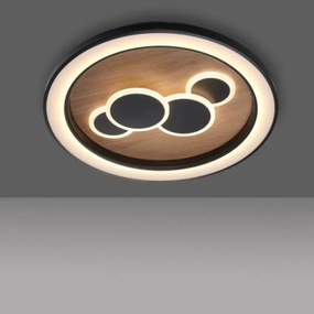 Paul Neuhaus 6284-79 - LED Stropné svietidlo ELIZA LED/55,5W/230V pr. 60 cm dub