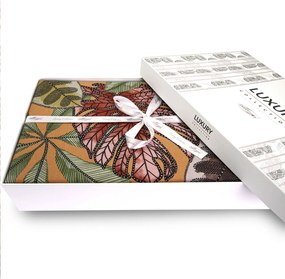 SATÉNOVÉ OBLIEČKY LUXURY PREMIUM GRETA 160X200 CM, 2KS 70X80 CM LISTY