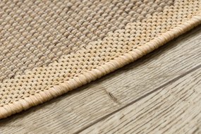 Koberec SIZAL FLOORLUX 20195 mais / coffee kruh