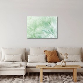 Obraz - Zelený kvet (70x50 cm)