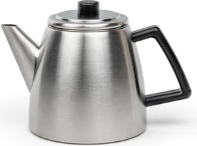 Kanvica na čaj z nehrdzavejúcej ocele so sitkom v striebornej farbe 1,1 l Duet Odense – Bredemeijer