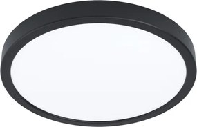 Eglo 901725 -LED RGBW stmievateľné dymové stropné svietidlo FUEVA-Z LED/17,5W/230V 39,9cm IP44 čierna